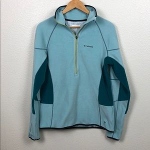 NWOT Columbia Omni-Heat Half-ZIP Fleece Pullover